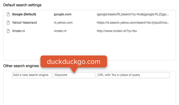 install duckduckgo search engine