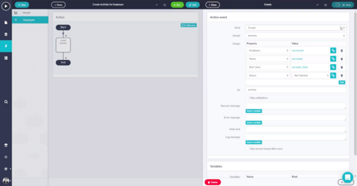 No-code development platform
