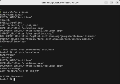 chroot