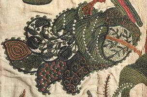 Crewel embroidery