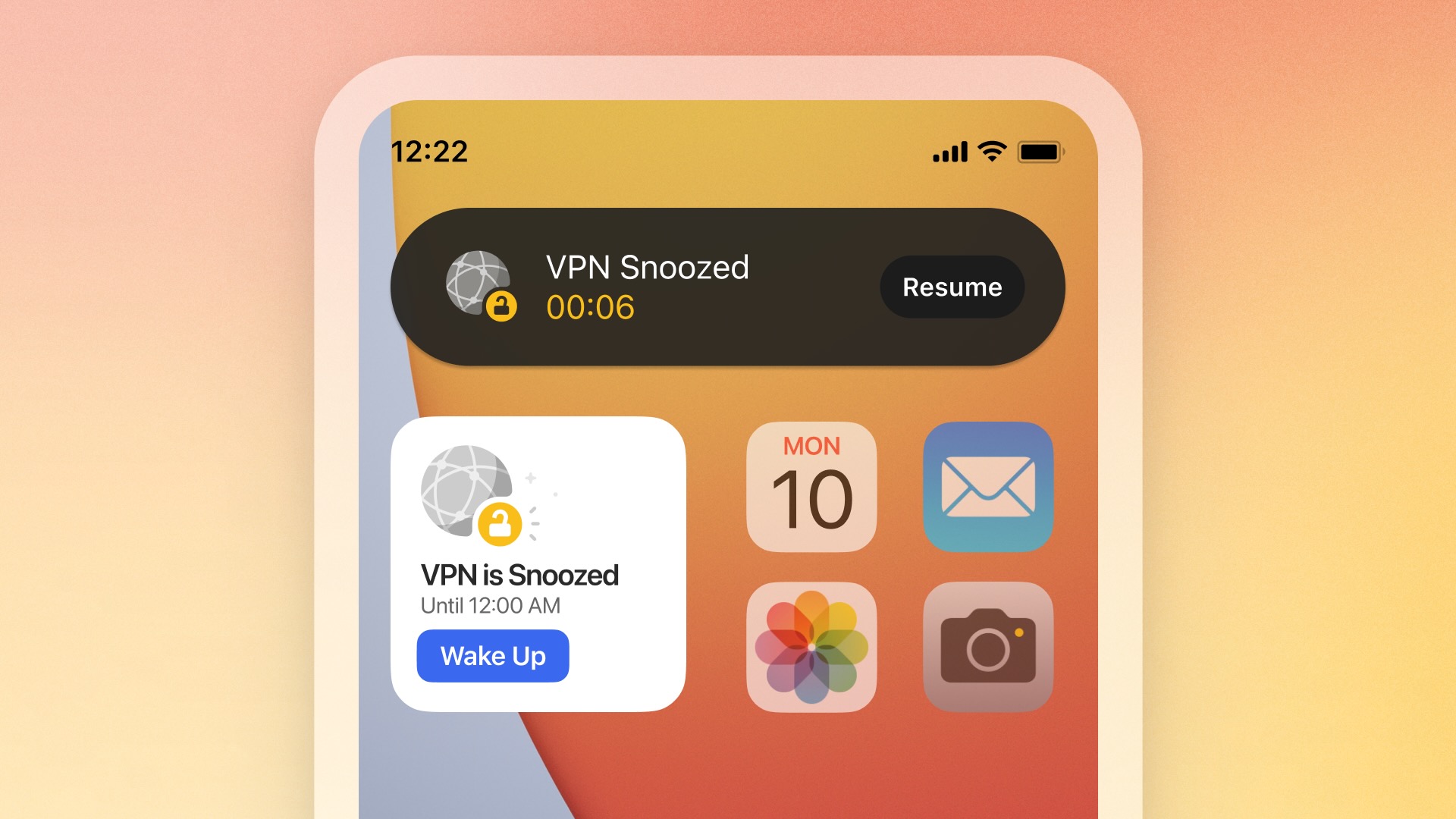 iOS: VPN Snooze